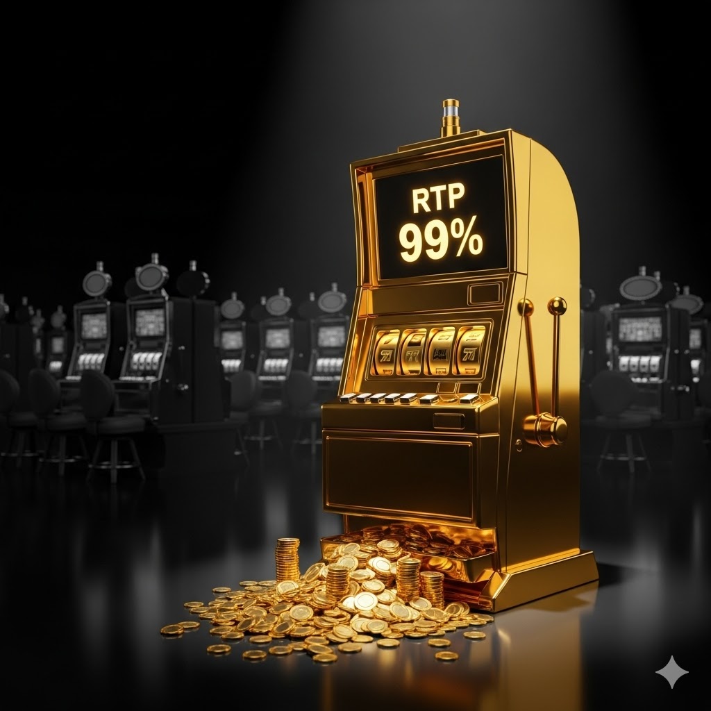 En çok kazandıran slot oyunları arasında, %99 gibi rekor bir RTP oranıyla öne çıkan ve oyuncuya avantaj sağlayan değerli bir slot makinesi.