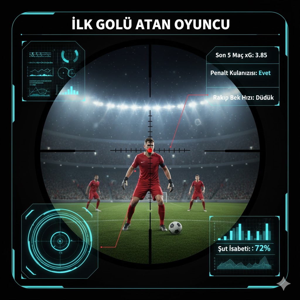 İlk Golü Atan Oyuncu Bahsi Şansı Analize Dönüştürmenin 7 Sırrı
